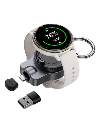 �K�[�~�� �[�d�� 2in1 USB-C��USB-A Garmin �[�d�� Garmin Forerunner/Instinct/Approach/Venu/Fenix/Epix/Vivoactive/Enduro/D2/Quatix/Tactix�Ȃǔėp 