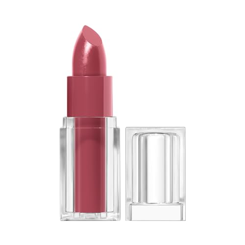 CoverGirl Clean Lip Color, True Petal, Satin Finish, 24-Hour Wear, Squalane, Avocado & Aloe, Non-Drying