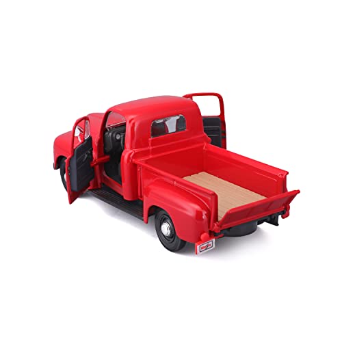 Maisto 1:24 Assembly Line 1948 Ford F-1 Pick-up, Rojo miniatura 6