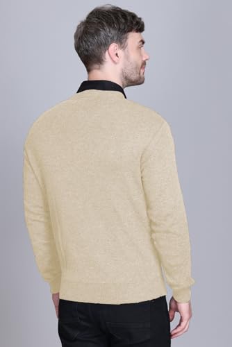 Image of V Neck Wool Sweater Pullover for Men Winter Fullsleeve | Warm Fabric