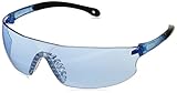 Radians Light Blue Safety Glasses, Scratch-Resistant, Wraparound