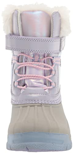 Stride Rite Girls Made2Play Frost Trek Snow Boot, Iridescent, 1 Little Kid #TOP1
