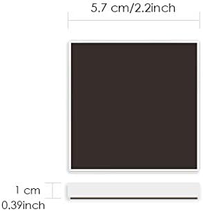 Miniatura 3 de Yoga Girl Keep Healthy Sports Outline Square Ceramics Fridge Magnet Keepsake Memento