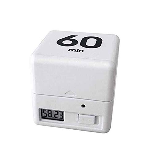 BIlinli Candy Color Yoga Workout Timer Cube Niños Máquina de gestión del Tiempo Kitchen Timer Combo