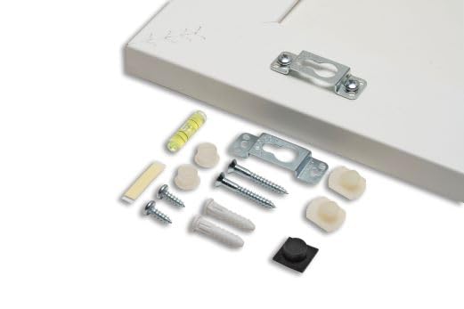 Image of Fletcher Picture Perfect No-Wire Hanging Kit | Keeps Frames Level with Flush Mount Hardware for Wall Art, Mirrors & Signs | Supports up to 100lbs. | Pack of 100 Kits