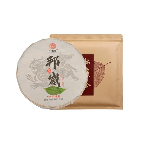 Tarta De Té De Puerh Premium, Té Del Árbol Antiguo Bangwei De Yunnan 200g Té Crudo De Puerh Del Árbol Antiguo,