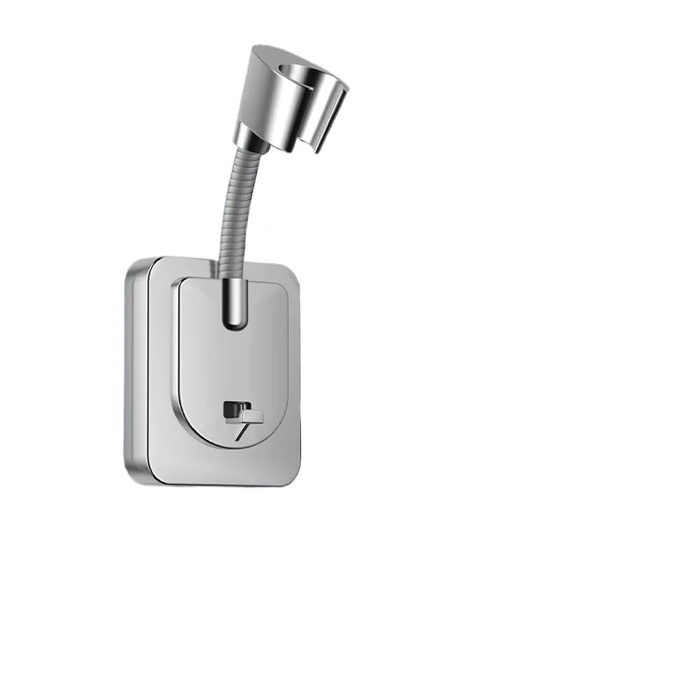 Shower Holder Adjustable Head Nozzle Handheld Punch-Free Multi Angle Rotation Bracket