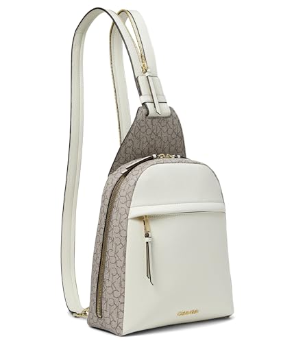 Sac à dos Mia Signature Calvin Klein moyen format bicolore avec rangement optimisé