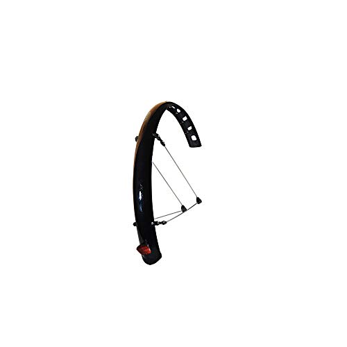 Garde boue VAE 28'' Strong 48mm noir pour le vélotaf quotidien sous la pluie