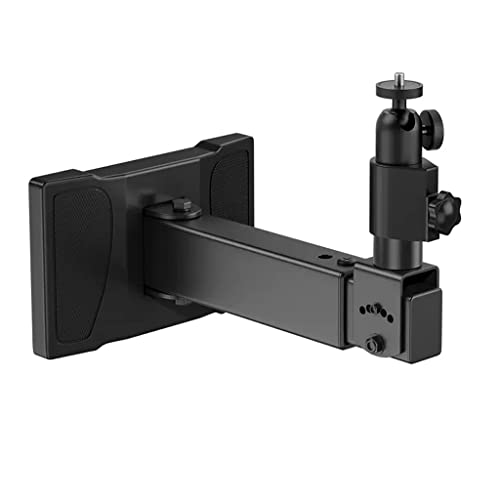 Support de projecteur mural télescopique avec plateau universel noir