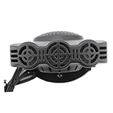 AKOOSY Tragbarer Auto keramik wärmegerät mit Drehbarem Halter Schnelles Erhitzen und Entfrosten...