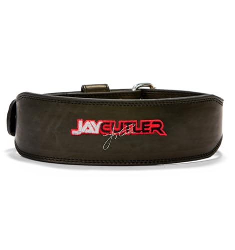 Leather Jay Cutler Signature Belt in Black Size: Medium (31 - 36)