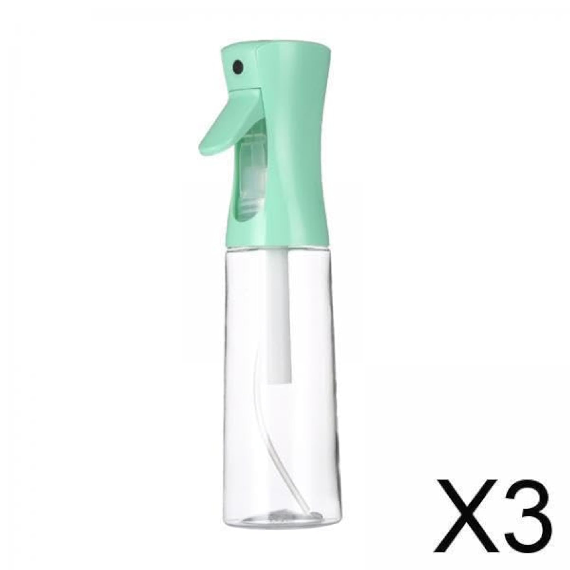 3x Continuous Hair Spray Bottles for Flower Misting