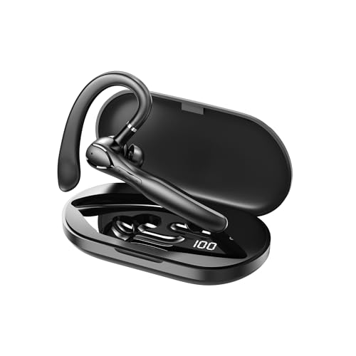 Auricular inalámbrico Bluetooth con micrófono y control táctil