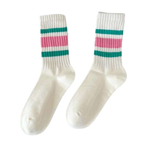 Genérico Calcetines Mujer Hombre Verano Antideslizantes Cortos Finos Calcetines Media Caña Deporte Ciclismo Trekking Trabajo （Green, A