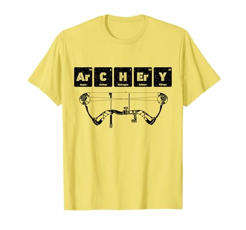 Archery Chemistry Periodic Table T-Shirt