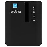 Brother PT-P900WC High-Resolution Industrial Desktop Label Printer with Wi-Fi®, Black, Large