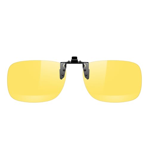 Image of MERRY'S Polarized Clip on Sunglasses Flip Up Metal Clip Attachments for Prescription Glasses