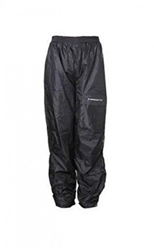Sceed 42u00a0Lluvia Pantalones Tamaño L Nylon negro