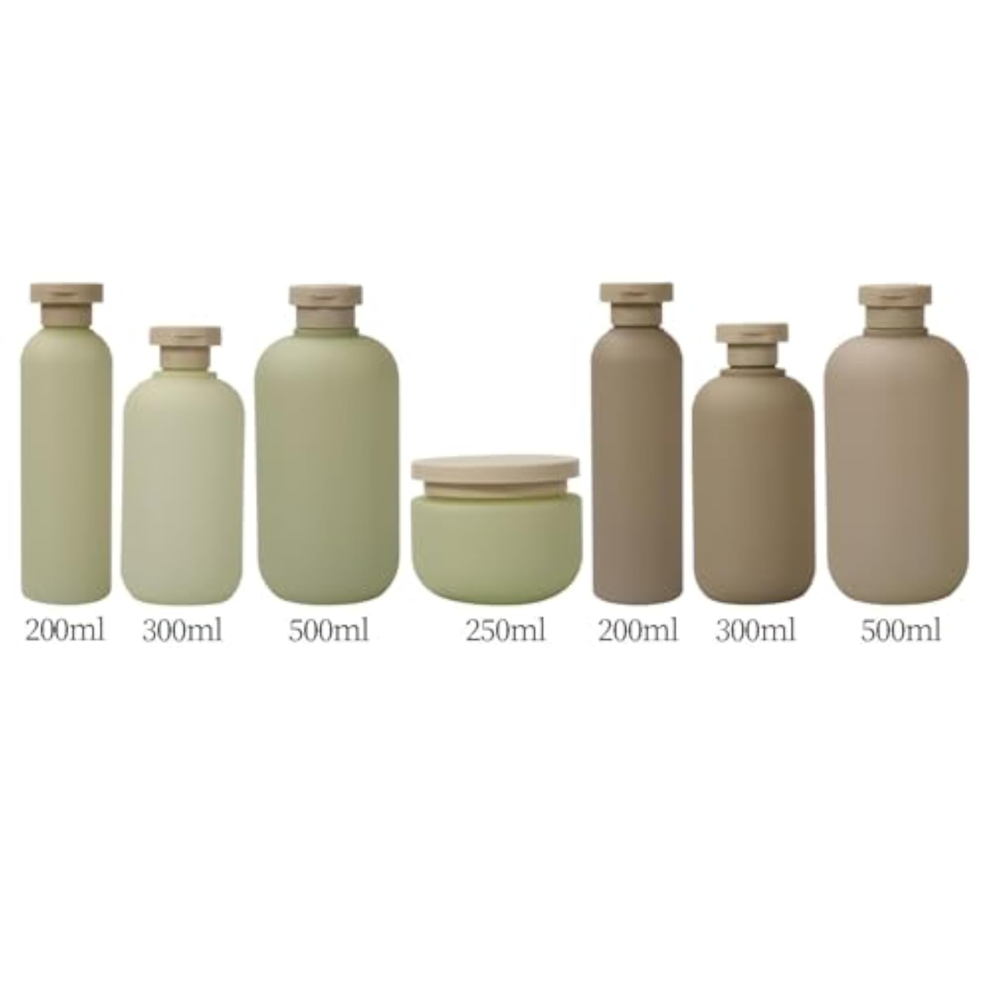 3x Cosmetic Makeup Packing Storage Holder Containers Squeeze Bottles