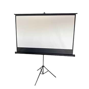 【未使用品】84インチ 三脚式プロジェクタースクリーン ☆新品三脚式プロジェクタースクリーン 84インチ 型番100-PRS004