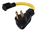 NEMA 14-50P to 6-15R 6-20R 240V 20 Amp Welder Welding Dryer EV Charger Power Cord Adapter Adaptor Connector Connecter