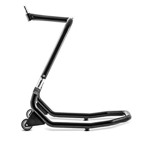 Caballete Moto Delantero a tija ConStands V5 Negro con Pin 21mm