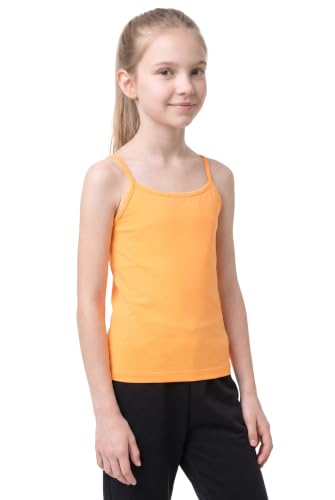 Image of Kurve Girl's Sleeveless Tank Top - Stretch Undershirts Cami Camisole, UV Protective Fabric, Rated UPF 50+ (Made in USA)