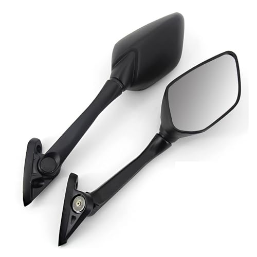 Espejo lateral para motocicleta Yamaha Xmax 300 400 125 250 de plástico negro