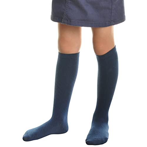 Angelina Girls Classic Uniform Knee-High School Socks (12-Pack)2