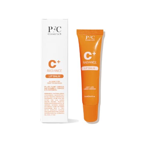 PFC Cosmetics - Radiance C+ Lip Balm. 15ml.Vitamina C.Hidratación, Brillo y Protección Antioxidante para Labios Suaves, Saludables y Resistentes al Envejecimiento. Balsamo labial. Hidratante