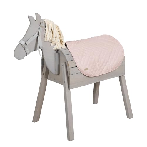 roba Accessories Set for Outdoor Play Horse roba Style Blanket & Halter for Vaulting Horse Kids Accessories from 3 Years Easy-Clean Microfiber Pink - Image 3