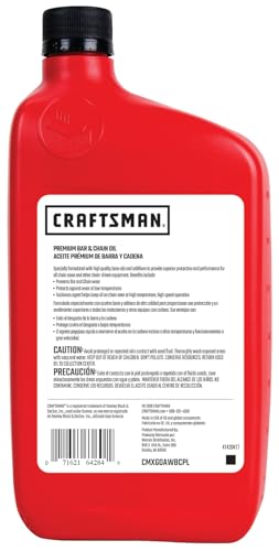 CRAFTSMAN Premium Bar & Chain Oil