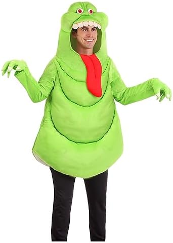 Fun Costumes Ghostbusters Slimer Costume for Adults - Green Ghost...