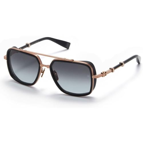 Balmain Gafas de sol para mujer, color oro rosa/negro, talla...