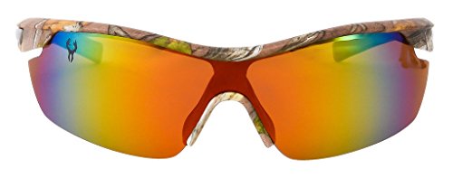 Image of Hornz Polarized Sunglasses Men Camouflage Wrap Around Sport Frame Lightweight
