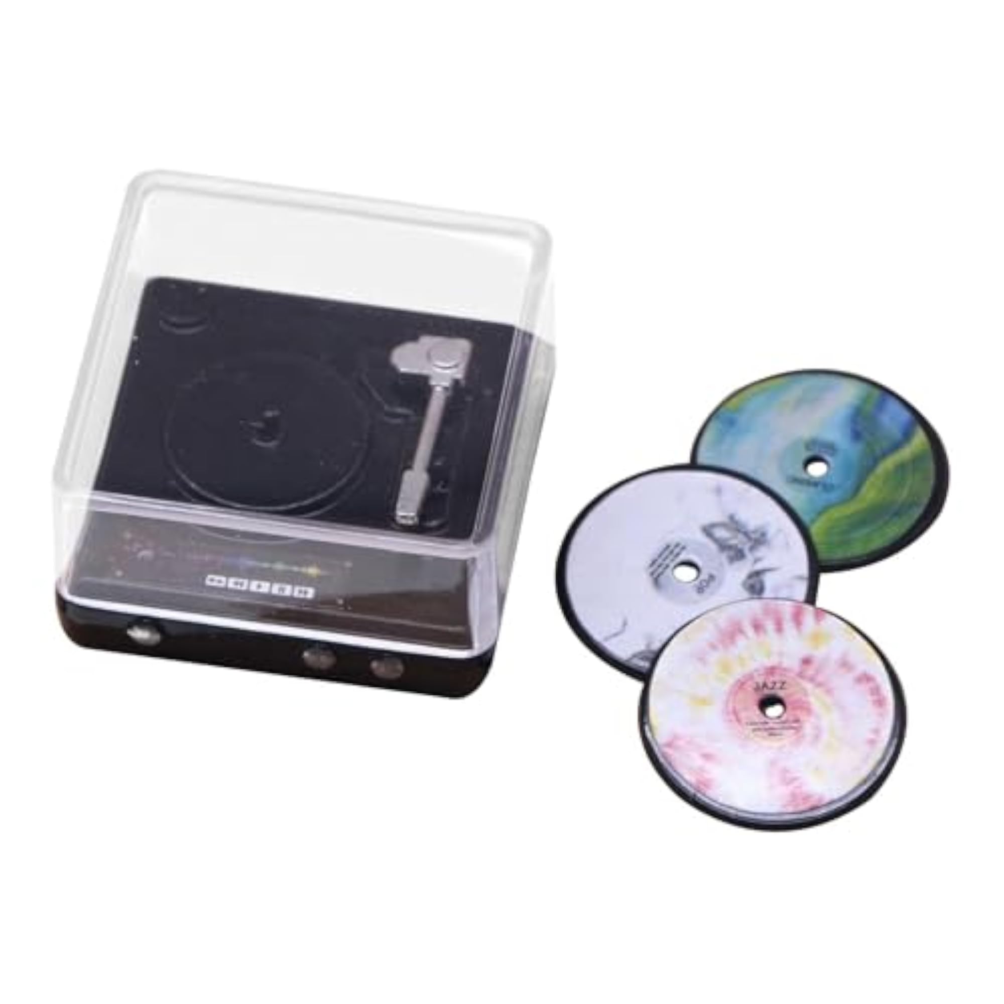 Mini CD Player for 1/6 & 1/12 Dollhouse Diorama Layout