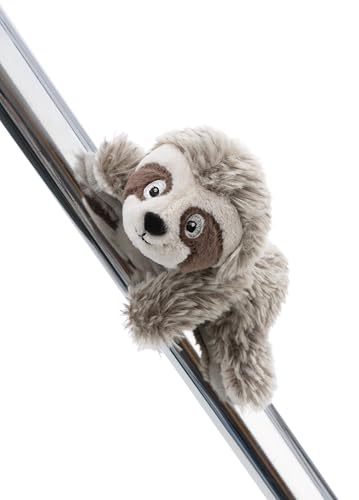 NICI MagNICI Faultier Izzy Icetumbler 12cm - beige - Kuscheltier mit Magnet – Plüschtier haftet auf Metalloberflächen, Magnettafeln und Taschenhänkel als Reisebegleiter – tolle Geschenkidee | 62405