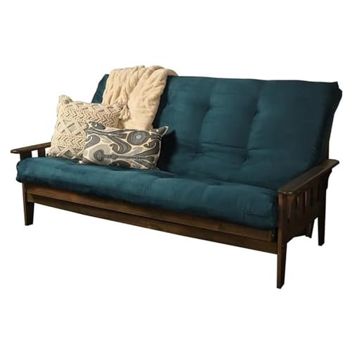 Kodiak Furniture AZQTSRWSNAVYLF6MD3 Kodiak Tucson Queen Futon Frame And Mattress Set - Wood Futon thumb #8