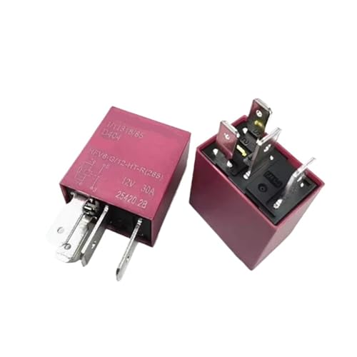 Relais HFV6-G/012H-TR 265 12V 30A 4 broches pour circuits automobiles en lot de 5 pièces