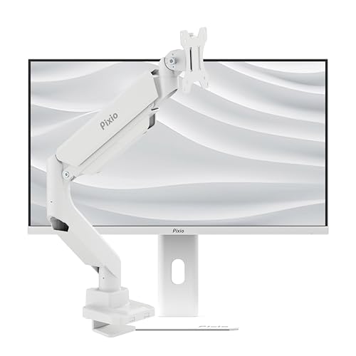 Image of Pixio PX258 Hayabusa White 24.5 inch (24 inch / 25 inch Equivalent) 400Hz Refresh Rate FHD 1080p Resolution Fast IPS Panel 1ms GTG Response Time Gaming Monitor with PS2S White Ultrawide Heavy-Duty Pre