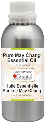 Greenwood Essential Pure May Chang Essential Oil (Litsea cubeba) Steam Distilled 630ml (21.3 oz) image 5