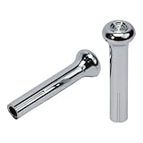 babominimer Chrom-Türschlossknäufe, silberfarben, ABS, direkte Passform für Pontiac für Oldsmobile 1971–1988 (SKU)