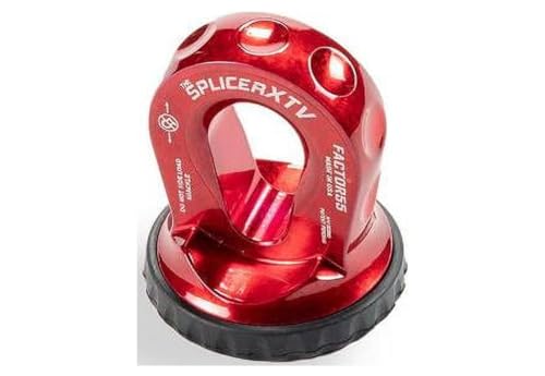 Factor 55 XTV Splicer Synthetic Rope Shackle Mouting Thimble, Fits Pin/Bow End of 1/2 and 5/8