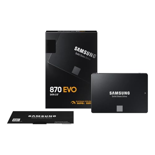 SAMSUNG 870 Evo 1TB 2.5in SATA III Internal Solid State Drive SSD MZ 77E1T0BW