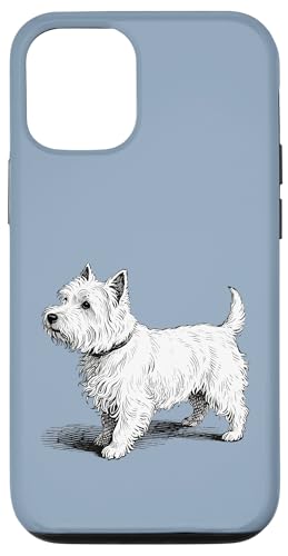West Highland White Terrier �N���V�b�N�G�b�`���O �X�}�z�P�[�X iPhone 12/12 Pro �p