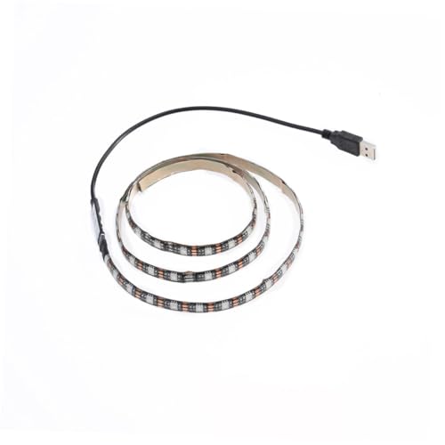 Tira de Led Flexible RGB para TV 1m Impermeable con Cable USB miniatura 7