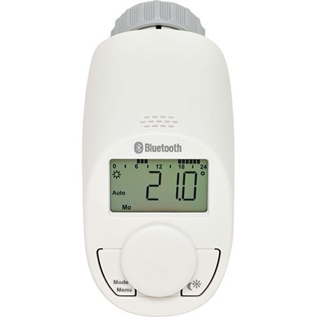 Zestaw 2-częściowy Bluetooth Smart termostat do grzejnika elektronicznego ze sterowaniem za pomocą aplikacji