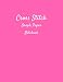 Cross Stitch Graph Paper Notebook: Graph Paper Journal for Embroidery and Needlework, 8.5x11, 110 Pages
