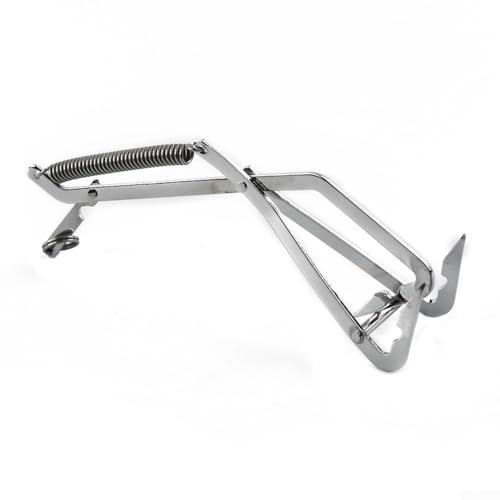 Stainless Steel Crab Grabber and Pike Fishing Hook, Double Hook Crab Trap and Single Hook Pike Lure, Fishing Trap for Pike and Crab Catching Tool(Single Hook)